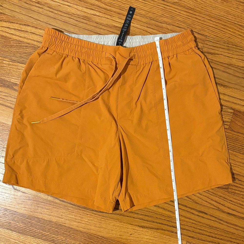 lululemon athletica Orange Athletic Shorts - Picture 4 of 4